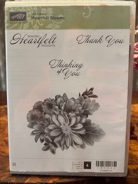 Stampin' Up! Heartfelt Blooms Stamp Set -